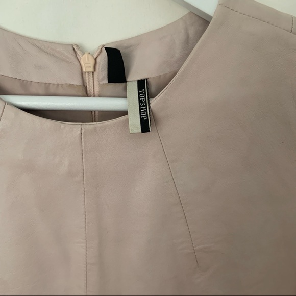 Topshop leather top - Picture 2 of 4